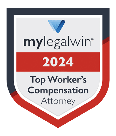 My Legal Win Top Workers Compensation Badge